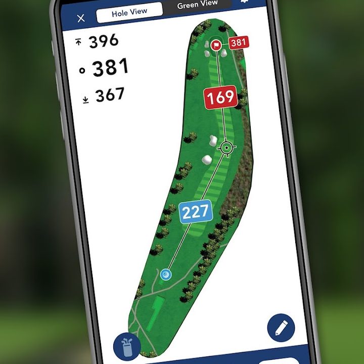 Course maps in GHIN.
