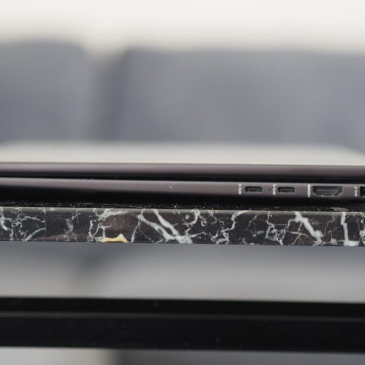 HP Envy x360 15.6 2023 right side showing ports.