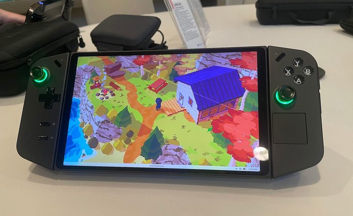 A Short Hike appears on a Lenovo Legion Go screen.