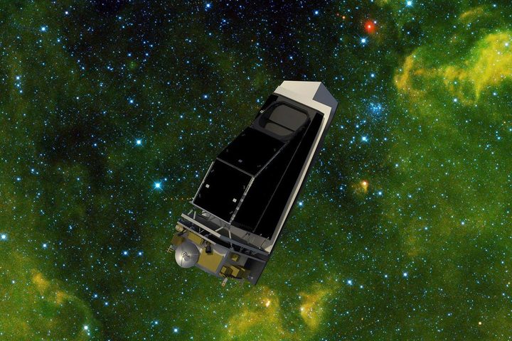 An artist's rendition of NEO Surveyor.