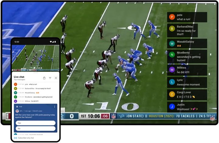 NFL Sunday Ticket graphic.