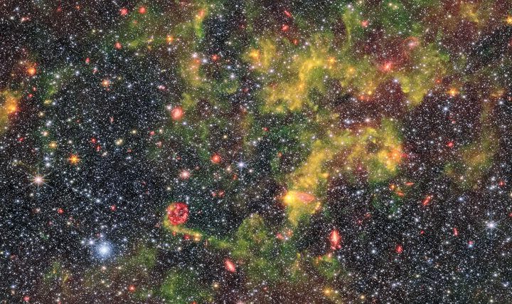The irregular galaxy NGC 6822.