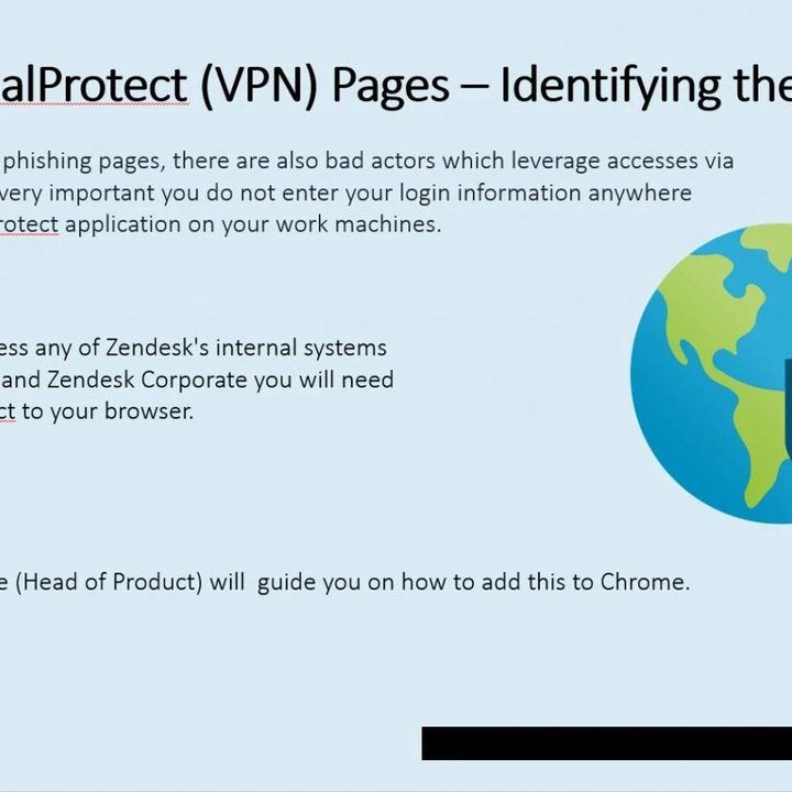 Screenshot of a phishing PowerPoint presentation.
