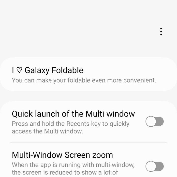 Using the Good Lock app on the Galaxy Z Flip 5 to run apps on the cover screen.