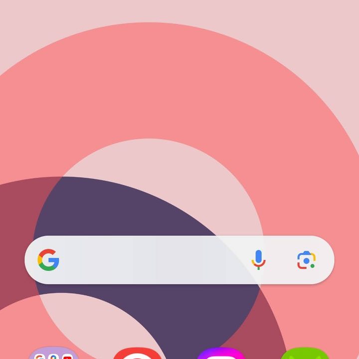 Home Screen of the Samsung Galaxy Z Flip 5.