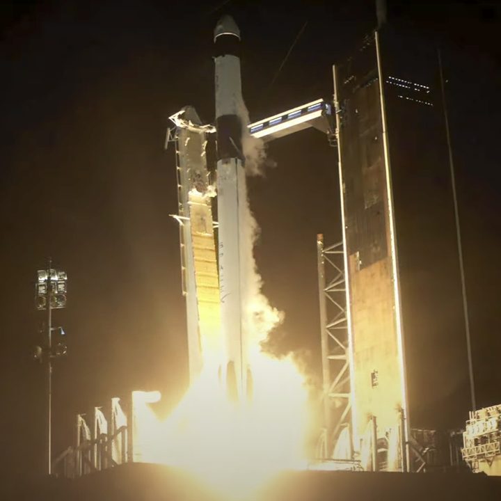 A rocket is launched to the International Space Station at 3:27 a.m. EDT Saturday, Aug. 26, from Launch Complex 39A at NASA’s Kennedy Space Center in Florida.
