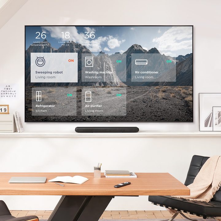 TCL C755 QD-Mini LED television.