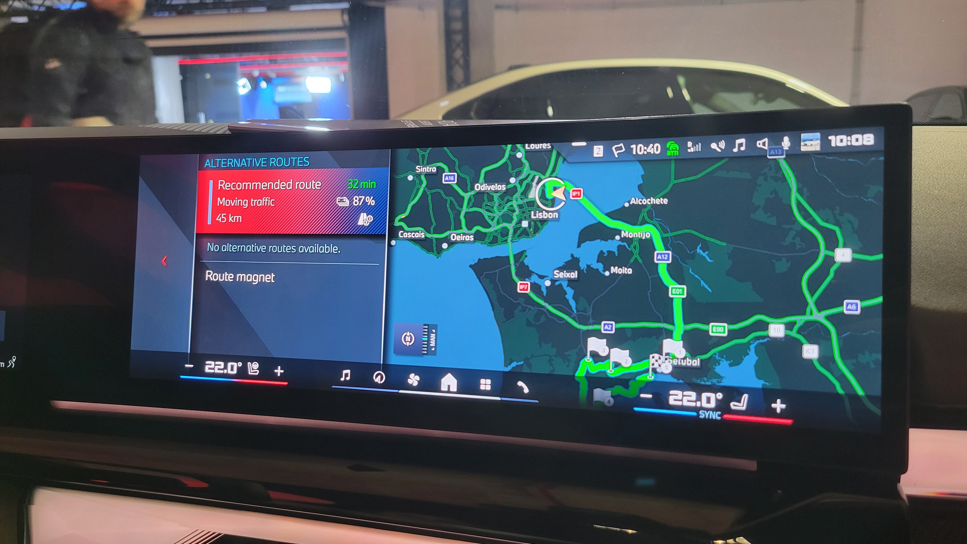 BMW iDrive 8.5 in BMW i5 M60 xDrive