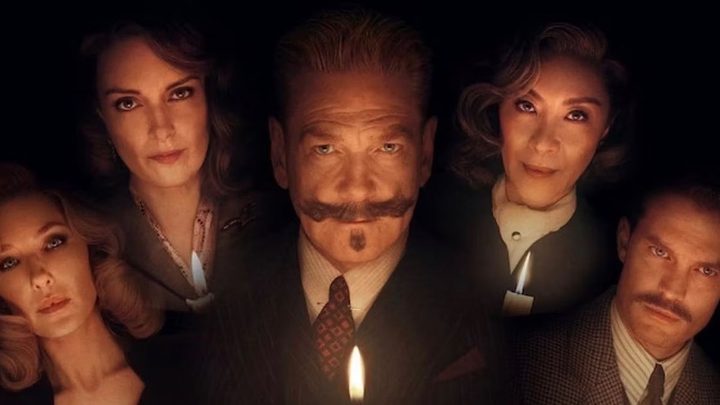 The cast of A Haunting in Venice.