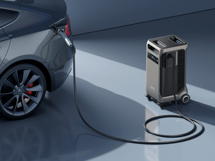 Anker SOLIX F3800 EV charging support