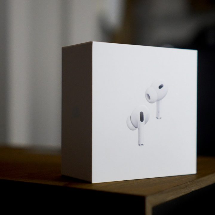 Apple AirPods Pro 2 with USB-C and MagSafe box.