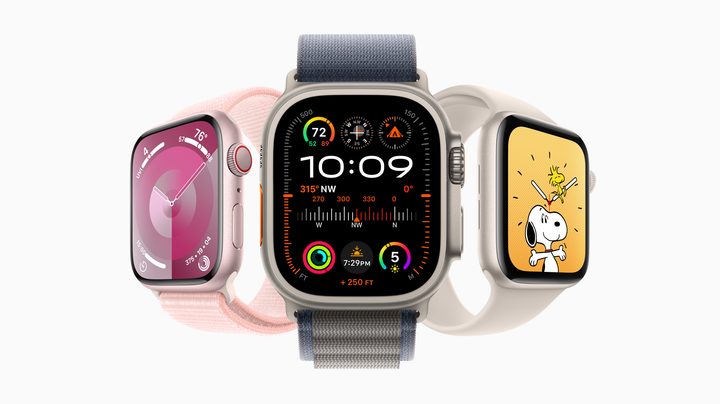 Apple Watch family.