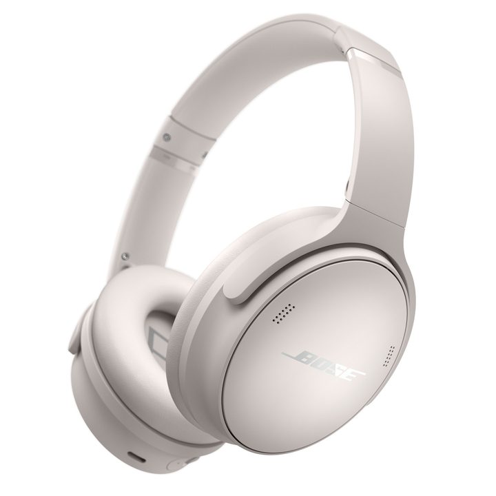 Bose QuietComfort Headphones in white.