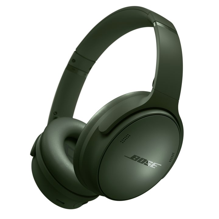 Bose QuietComfort Headphones in green.