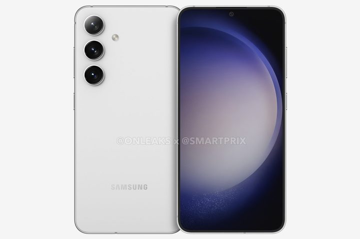 Purported render of Samsung Galaxy S24.