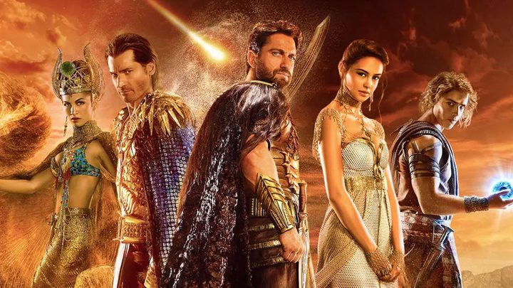 The cast of Gods of Egypt.