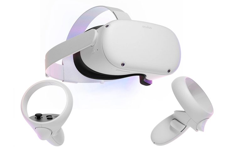 The Meta Quest 2 comes with two Touch Controllers.