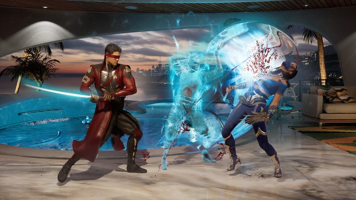 A fight in Mortal Kombat 1.