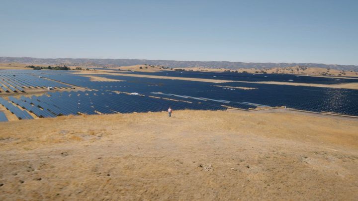 Apple's solar farm.