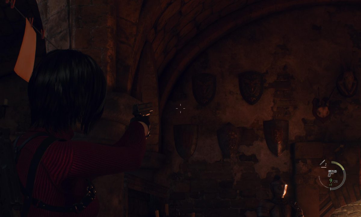 A wall of shields