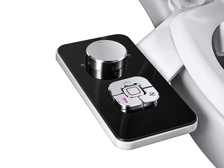 The control panel for the SAMODRA Bidet Toilet Seat Attachment.
