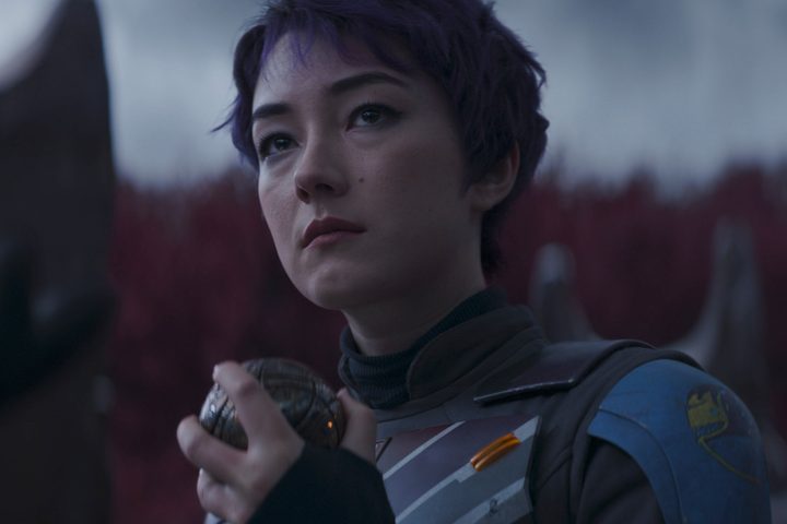 Sabine Wren holds a star map in Ahsoka episode 4.