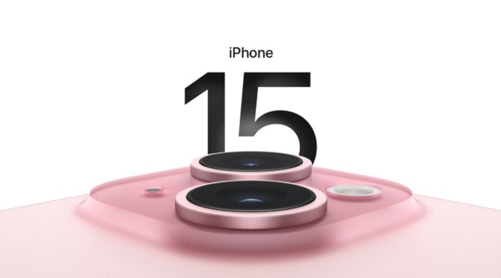 iPhone 15 from the Apple website.