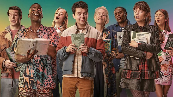 The cast of Sex Education.