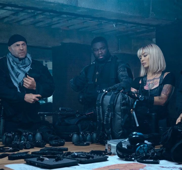 The cast of The Expendables 4.