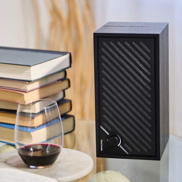 The Tivoli Audio Model Two Digital in black.