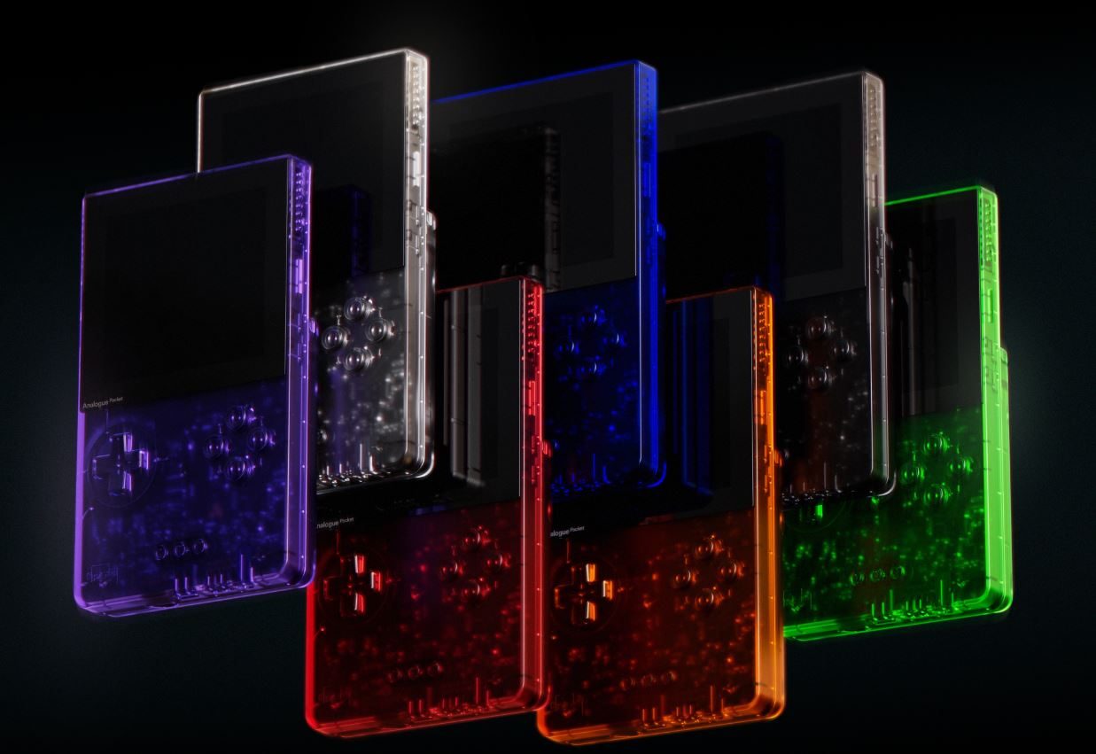 These transparent Analogue Pockets will take you back to the good