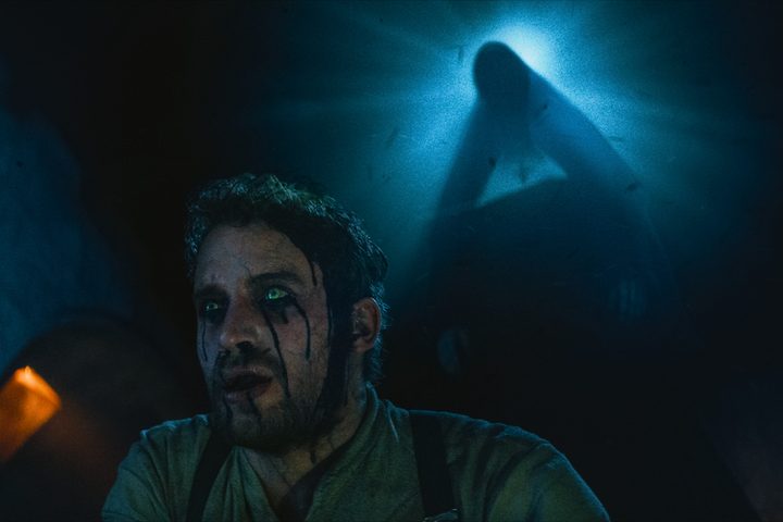Valak floats behind Maurice in The Nun 2.