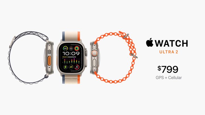 Apple Watch Ultra 2 price information.