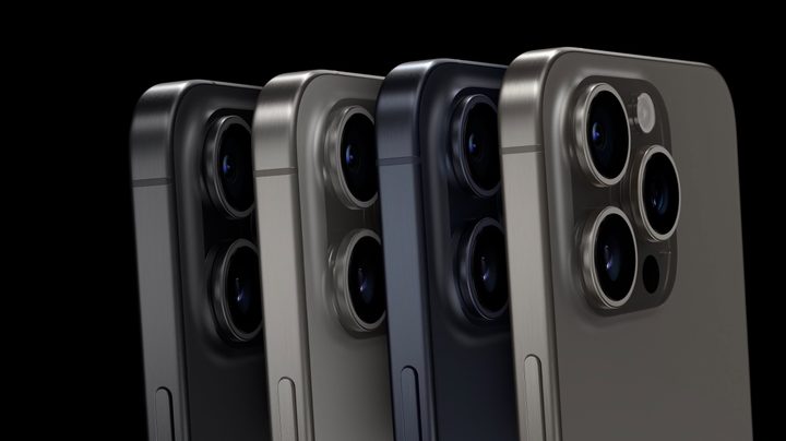 Colors of iPhone 15 Pro