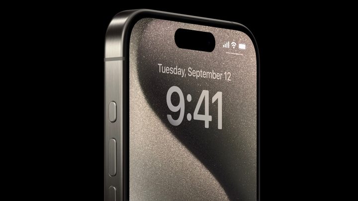 Action button on the iPhone 15 Pro.