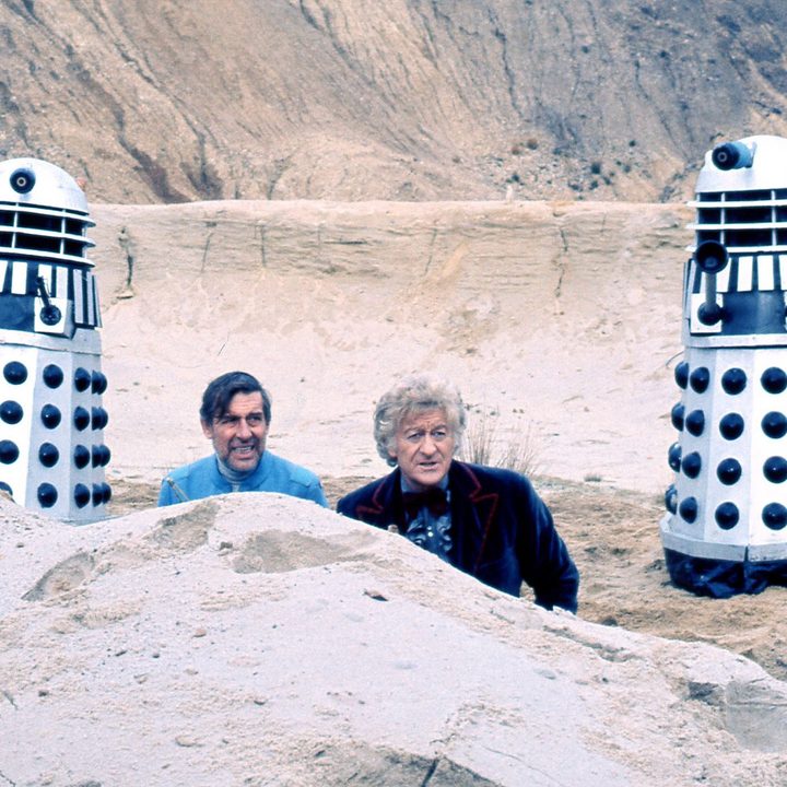 Jon Pertwee in Death to the Daleks