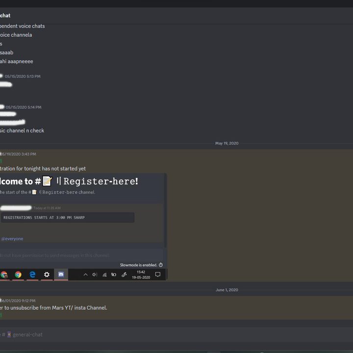 A screenshot of Discord running on Windows 11.