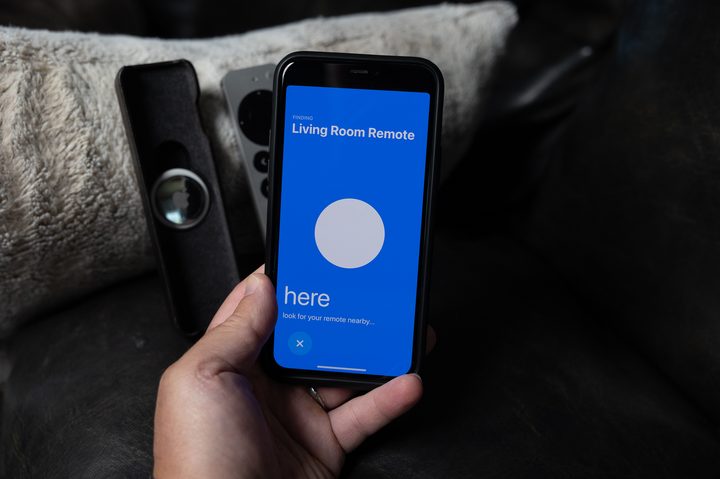 The built-in remote finder feature in iOS 17 doesn't get more accurate than "here."