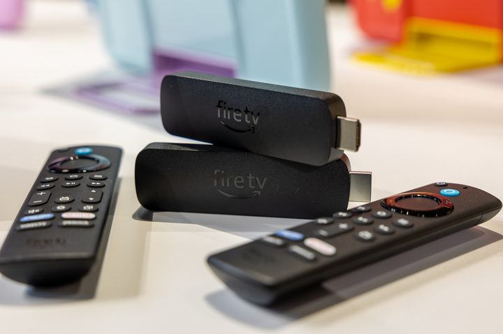 Amazon Fire TV Stick 4K (2023) and Fire TV Stick 4K Max (2023).