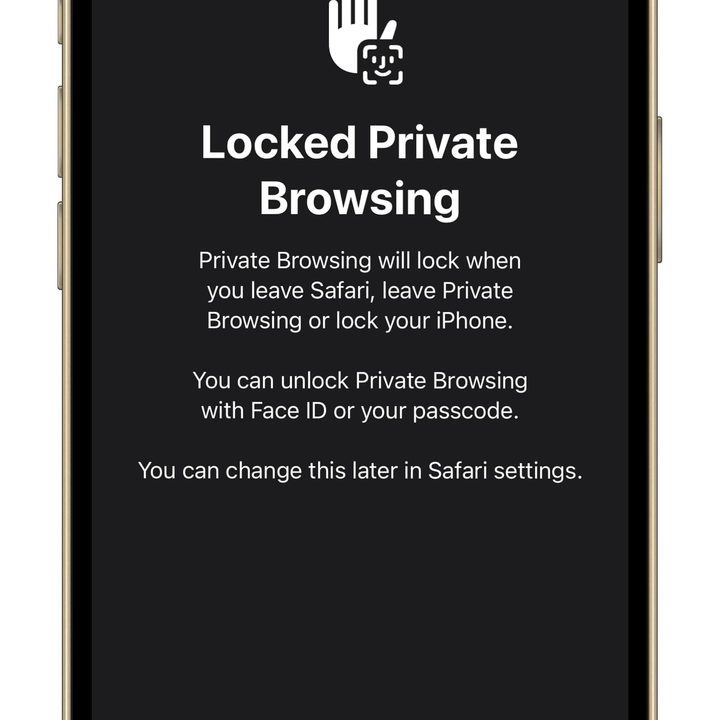 Locked browsing in iOS 17.