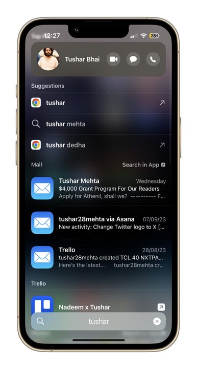 Name shortcuts in iOS 17.