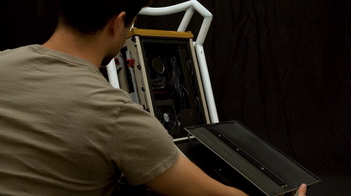 Internals on a custom Starfield PC.
