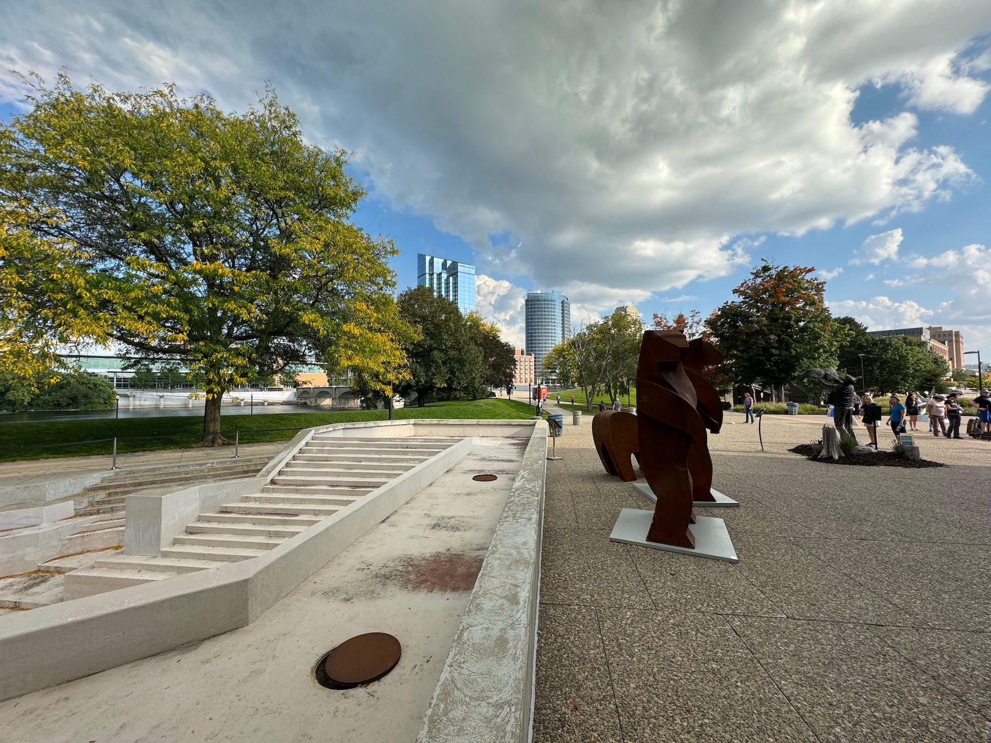 Photo from the iPhone 15 Pro Max ultrawide camera of Grand Rapids.