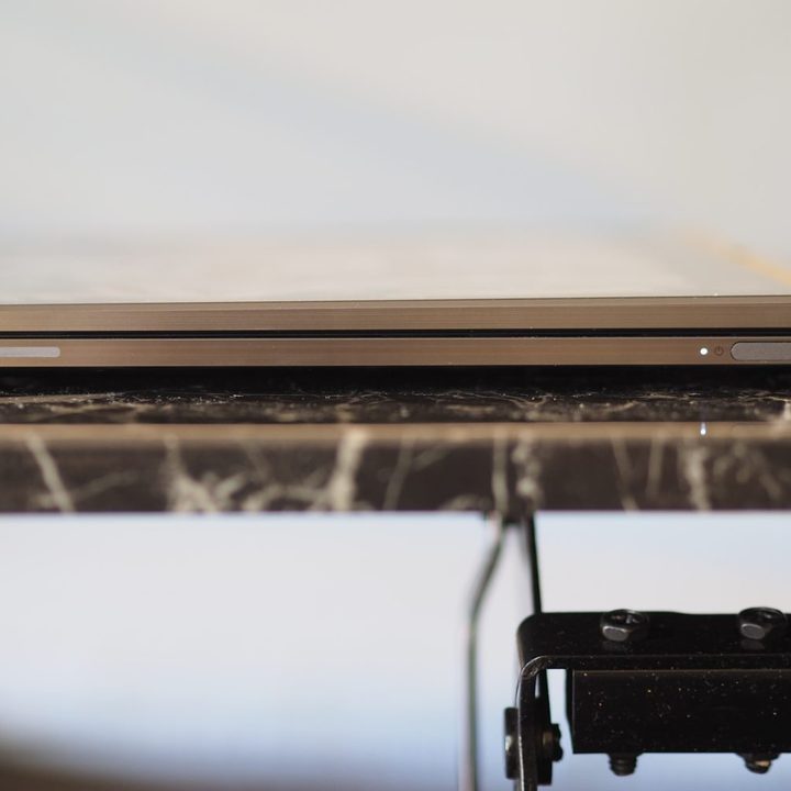 Lenovo ThinkBook Plus Gen 4 right side view showing ports.