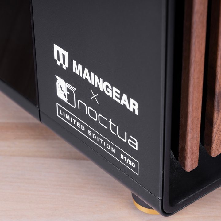 maingear releases gaming pcs north and noctua logo