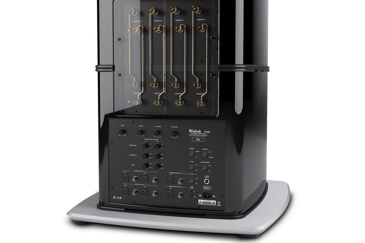 McIntosh PS2K subwoofer back panel.