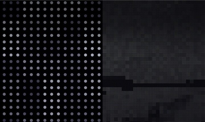 Full array local dimming comparison between LED and mini-LED.