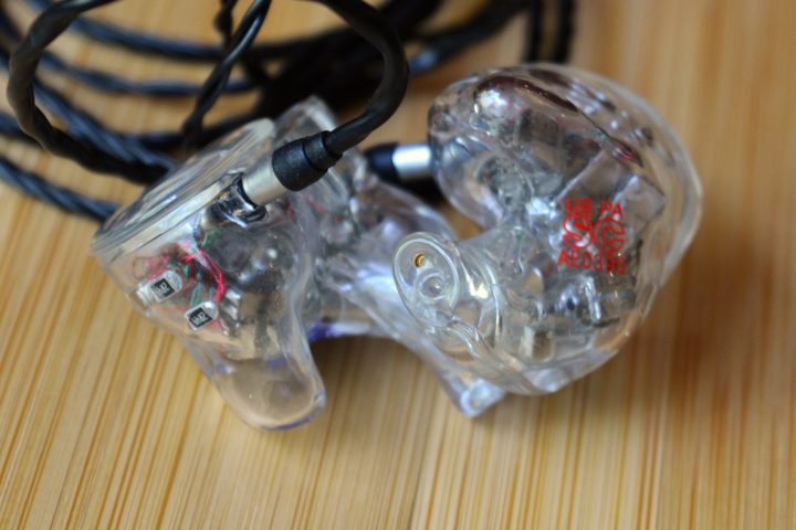 Ultimate Ears Premier wired IEMs.