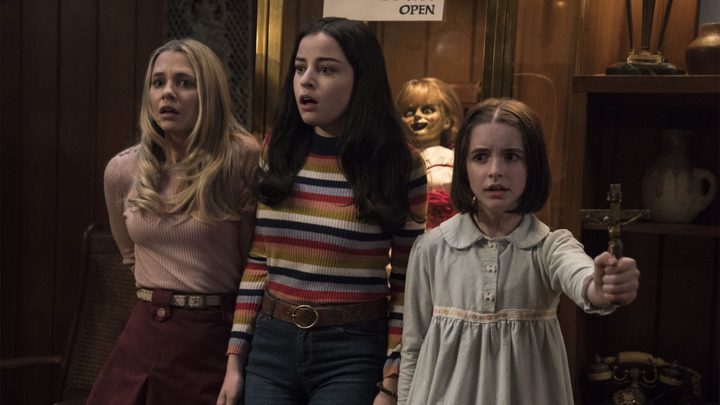 The cast of Annabelle Comes Home.