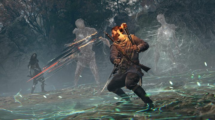 Combat in Banishers: Ghosts of New Eden.